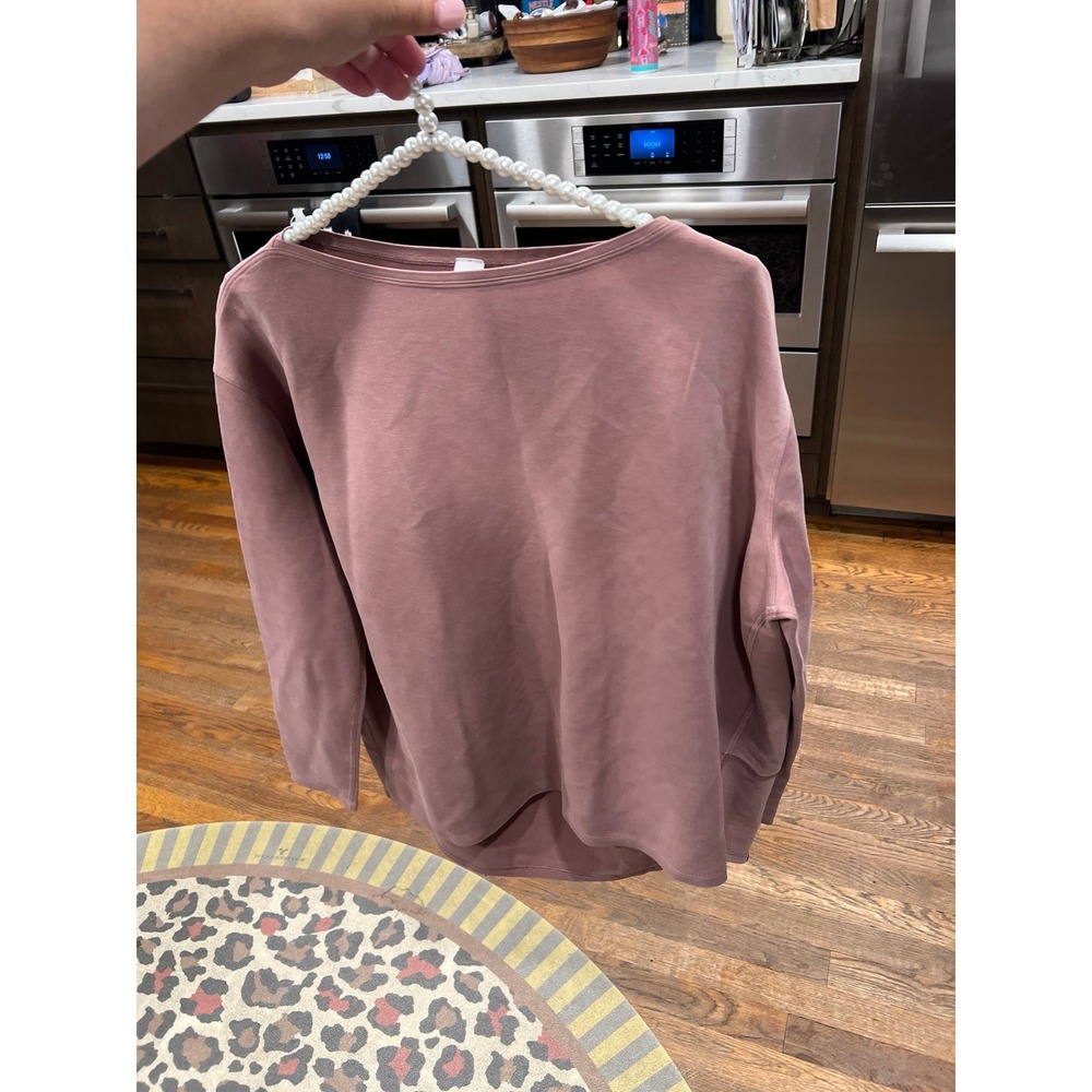 lululemon athletica Mauve Off-the-Shoulder Sweater